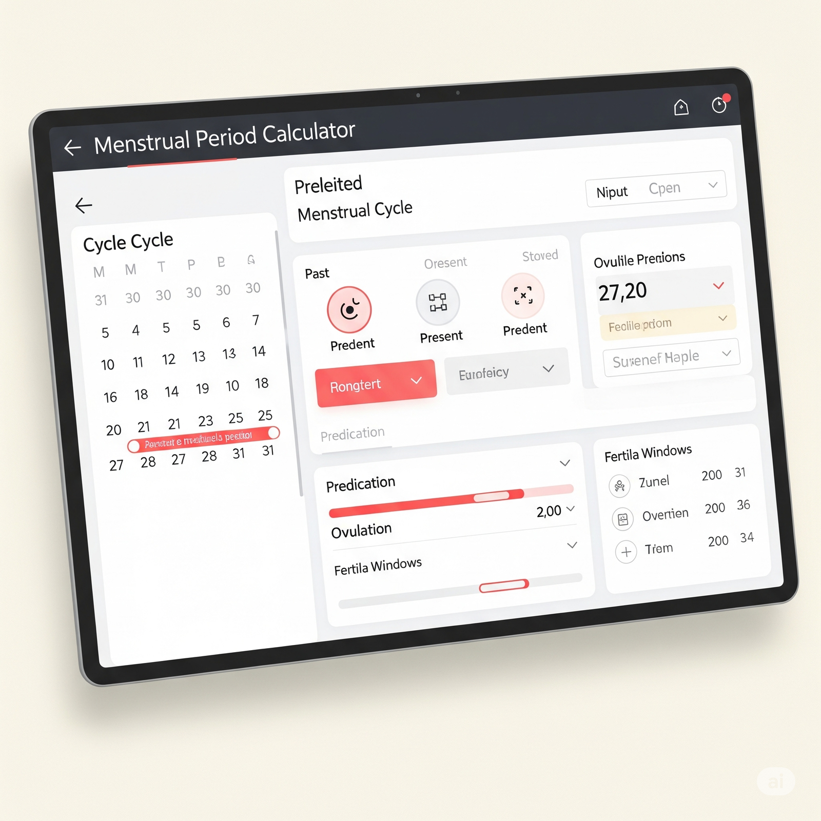 Cálculo de Período Menstrual