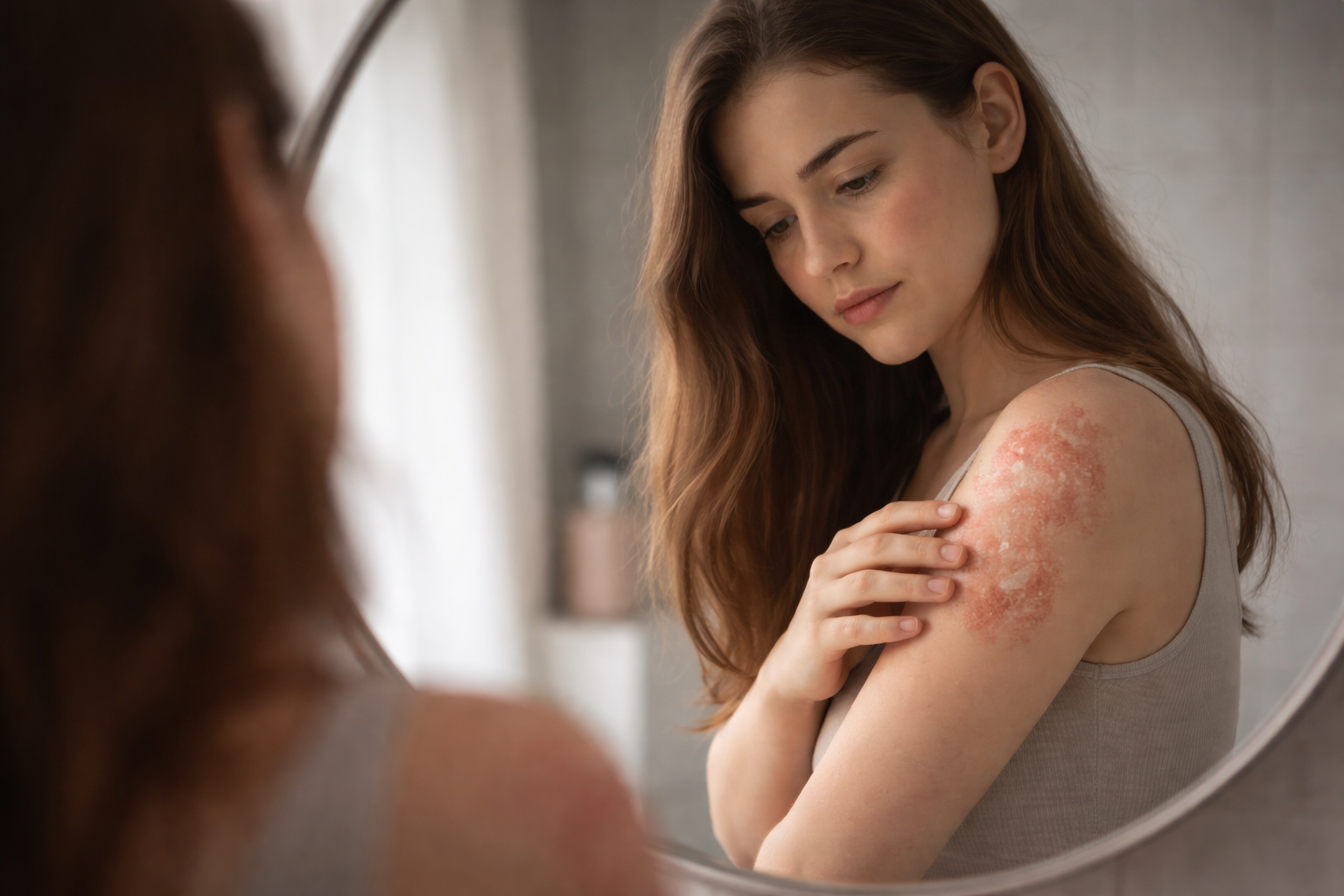 Viver com Psoríase: Autoestima, Corpo e Emoções em Equilíbrio