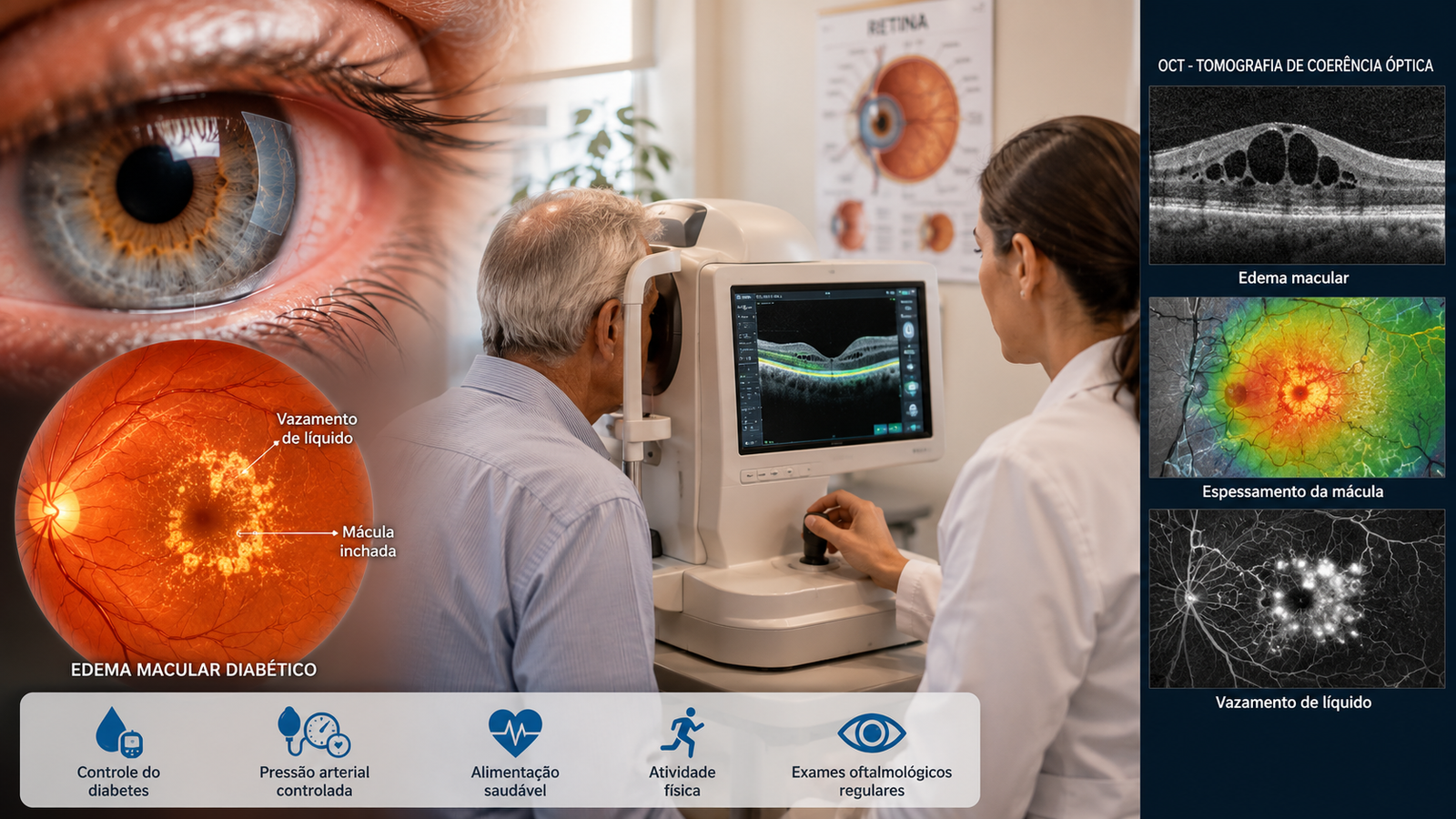 Edema Macular Diabético: O Que É, Sintomas e Tratamentos Modernos