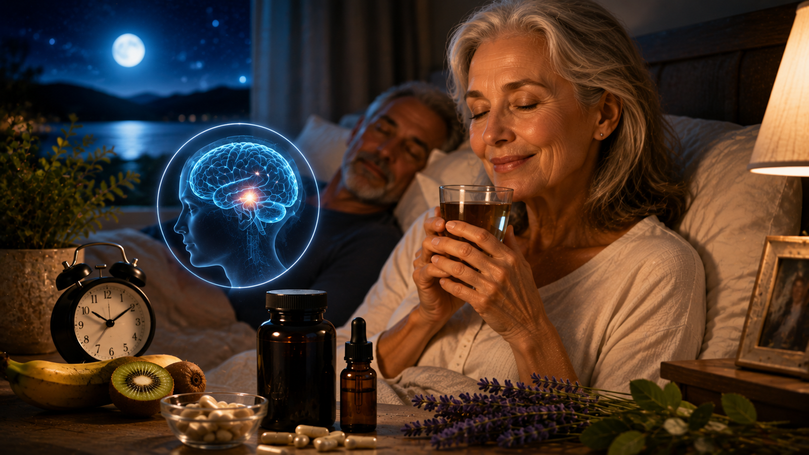 Suplementos e Melatonina para 50+: Como Fortalecer o Sono, o Corpo e a Mente